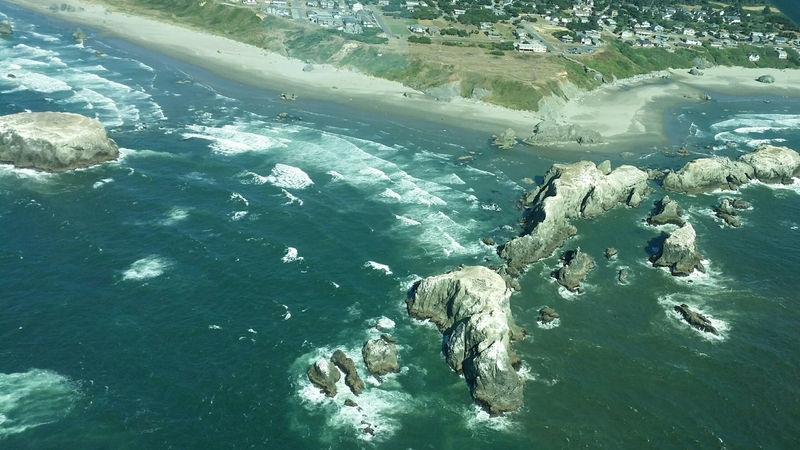 Scenic Flight over Bandon's Coastline